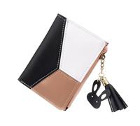 Canvas Trend 1pcs Small Wallets for Women,Stylish Purses Rabbit Pendant Cute Simple Wallet Travel Supplies for Special Someone on Birthday Halloween or Christmas. (Black)