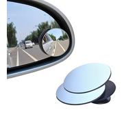 Canvas Trend Blind Spot Mirrors for Cars,Adjustable 360° Rotate Round Frameless Car Mirror Durable Side Convex Mirror Traffic Safety Car Accessories for Universal Cars.(2pcs