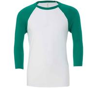 Canvas Unisex Adult 3/4 Sleeve Baseball T-Shirt PC5817