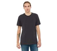 Canvas Unisex Crew Neck T Dark Grey Solid