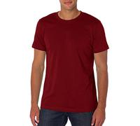 Canvas Unisex Crew Neck T Maroon