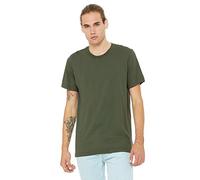 Canvas Unisex Crew Neck T Military Green