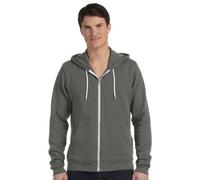 Canvas - Unisex Full-Zip Hooded Sweatshirt - 3739 - M - Asphalt (US)