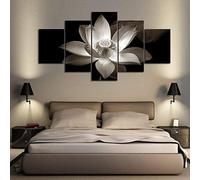 Canvas Wall Art 5 Pieces Canvas Painting Plants And Flowers 5 Piece Modern Canvas Artwork Pictures Paintings On Canvas Wall Art For Living Room Home Decor Festival Gift/With Frame 200 X -8621583401