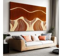 Canvas Wall Art Elegant Modern Luxury Lines 120L x 80W CM (47" x 32") Decor Poster Prints for Living Room Kids' Nursery Wall Canvases Artwork Decor