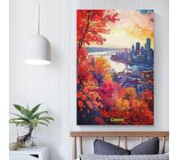 Canvas Wall Art - Montreal Art Poster Picture Print On Canva, Posters And Prints Wall Art Living Room Home Decor Room Decor Teen 24x36inch(60x90cm)