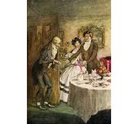 canvas wall art Posters and prints Famous painting Charles Dickens a Christmas Carol By Arthur Rackham for Home Decor 60x90cm