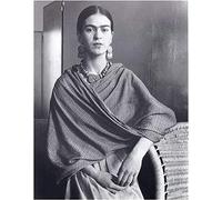 Canvas Wall Art Print Frida Kahlo Canvas Poster Black and White Feminism Woman Photography Picture Picture Painting Vintage Home Decor, No Frame,30X45cm