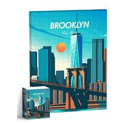 Canvas Wall Art Puzzle - Studio Inception Days in New York Brooklyn