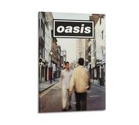Canvas Wall Poster Inspired by The Oasis Album - Contains Bright Colors Such As Sky Blue, Ginger, Mixed Tones, White, Pink And Black Poster Canvas Wall Art For Living Room Bedroom Gaming Room Office P