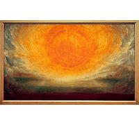 Canvas Wall Poster Print Artwork Oil Painting After the Deluge the Forty-first Day by George Frederick Watts for Wall Decor 60x90cm