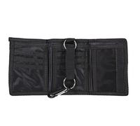 Canvas Wallet with Belt Clip.in Black by Lorenz (Ref8002)