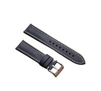 Canvas Watch Band Leather Straps 18mm 19mm 21mm 20mm 22mm Nylon Quick Release Bracelet Belt Unisex(Blue-White,24mm)