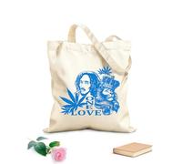 Canvas Wine Gift Bag Humans and Lions: One Love 340g/m² thick fabric Matches clothing