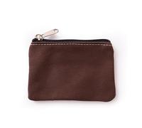 Canvas Zipper Pouch 10 pcs DIY Plain Canvas Cotton Bag Pure Zipper Coin Key Bag Money Pocket Women Men Hand-held Coin Purse Small Wallet Kid for Travel Craft School Toiletry(Coffee)