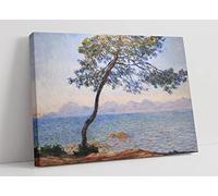 CanvasArtShop- CLAUDE MONET, ANTIBES- CANVAS WALL ART PICTURE PRINT (45x30)