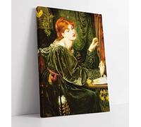CanvasArtShop -DANTE GABRIEL ROSSETTI, VERONICA VERONESE- CANVAS WALL ART PICTURE PRINT (18x12)