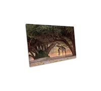 CanvasGeeks Giraffe Namibia Wildlife Nature Canvas Wall Art Picture Print | Size: W30" x H20" x D20mm CanvasGeeks Multicolor W30" x H20" x D20mm