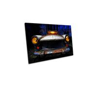 CanvasGeeks Morris Classic Car Abandoned Canvas Wall Art Picture Print | Size: W24" x H16" x D20mm CanvasGeeks Multicolor W24" x H16" x D20mm
