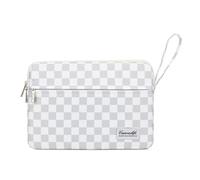 Canvaslife Laptop Sleeve Case Cover with Pocket for MacBook Pro 14 inch and 14 inch-14.4 inch HP, Lenovo, Dell, ASUS, Acer Notebook Computer (Grey Checker)