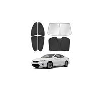 Canvcle Window Shades for 2013-2017 Honda Accord Accessories Windshield Sun Shade Side Rear Window Cover Sunshade Sun Visor Shield Privacy Protection for Camping Keep Vehicle Cool Black 6PCS