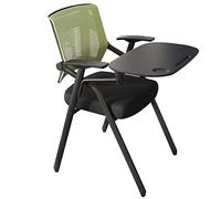 Cany Foldable Training Chair with Writing Board and Table - Conference/Office Use Supports 150kg Green Size: 49x57x86cm Portable and Space-Saving