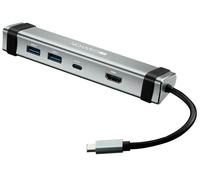 CANYON - 4-in-1 USB-C Multiport Adaptor with Power Delivery