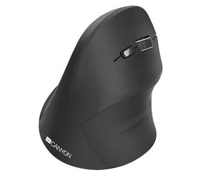 CANYON - 6 Button Vertical Wireless Mouse, Black