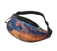 Canyon at Sunset Fanny Pack for Man Woman, Fashion Adjustable Chest Bag, Travel Sport Walking Waist Bag