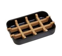 Canyon Black Bamboo Fibre Soap Dish