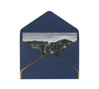 Canyon Cliff Moss Thank You Card Envelope 4x6 Inch Wedding Baby Shower Thank You Bride Shower Business Birthday.