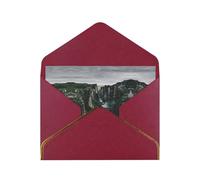 Canyon Cliff Moss Thank You Card Envelope 4x6 Inch Wedding Baby Shower Thank You Bride Shower Business Birthday.