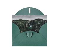 Canyon Cliff Moss Thank You Card Envelope 4x6 Inch Wedding Baby Shower Thank You Bride Shower Business Birthday.