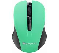 Canyon CNE-CMSW1GR USB Optical 1200 dpi Ambidextrous Green Mouse (Ambidextrous, Optical, USB, 1200 dpi, 59.1 g, Green)