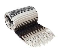 Canyon Creek Authentic Mexican Yoga Falsa Blanket (Light Brown)