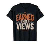 Canyon Hiker Earns Views After Steep Descent Hot Trail T-Shirt