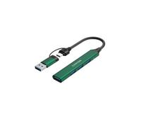 Canyon Hub Ds-02 4In1 Usb-A/c Green