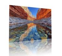 Canyon Jigsaw Puzzles for Adults Difficult 1000 pieces Landscape Adult Kids Toddler Puzzle Age 4-6 Mini 5-8 Year Olds Jigsaws Learning Educational Challenge Toys, Home Decoration Gifts 50x75cm t-957