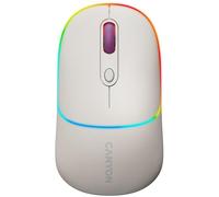 CANYON MW-22 2-in-1 RGB Wireless Mouse Beige
