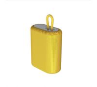 Canyon Portable Wireless Speaker BSP-4 - Yellow Compact Bluetooth Speaker - Long-Lasting, Rechargeable & Compatible with TF Card, Bluetooth & FM