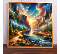 Canyon River 500 Piece Jigsaw Puzzles for Adults and Kids, Impossible Puzzle, Jigsaws 500 pieces for adults Gifts, Difficult jigsaw puzzles for The Whole Family