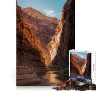 Canyon River Landscape for Adults 1000 Piece Jigsaw Puzzle Cognitive Workout Restful Escape No Rough Edges Ideal Present (38x26cm)
