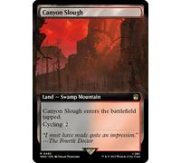 Canyon Slough (Extended Art) (foil) | Universes Beyond: Doctor Who