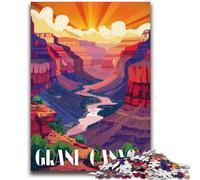 Canyon Sunrise 1000 Piece Jigsaw Puzzles for Teenagers Gifts, Perfect for Game Nights, Colorful Toy for Home Gift 1000pcs(26x38cm)