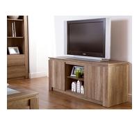 Canyon TV Unit Natural 2 Shelves 2 Doors