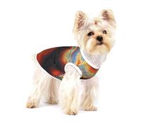 Canyon waves Premium Dog Tshirt - Soft 100% Cotton Ropa Para Perros, Perfect for Small to Medium Dogs, Stylish and Comfortable Shirts for Dogs S