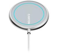 Canyon Wireless Charger Ws-100 15W Magnetic Silver