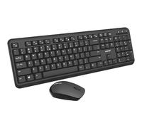 Fonua Canyon Wireless Keyboard And Mouse Black, Black