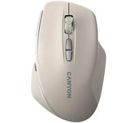 CANYON Wireless Optical Mouse with Blue LED Sensor MW-21 Latte