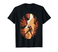 Canyoneering Squeeze Through Narrow Slot Canyon Rock Passage T-Shirt
